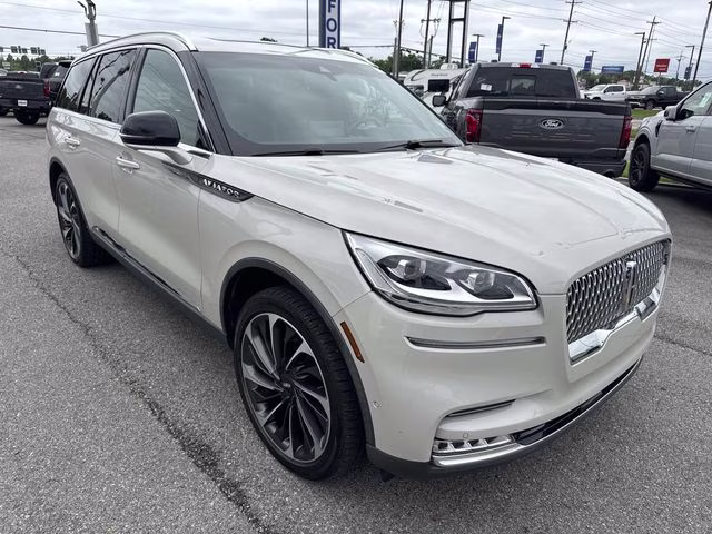 2020 Pearl Metallic Lincoln Aviator Reserve AWD SUV