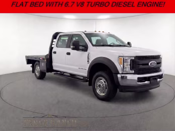 2018 Oxford White Ford Super Duty F-550 DRW XL 4X4 Chassis