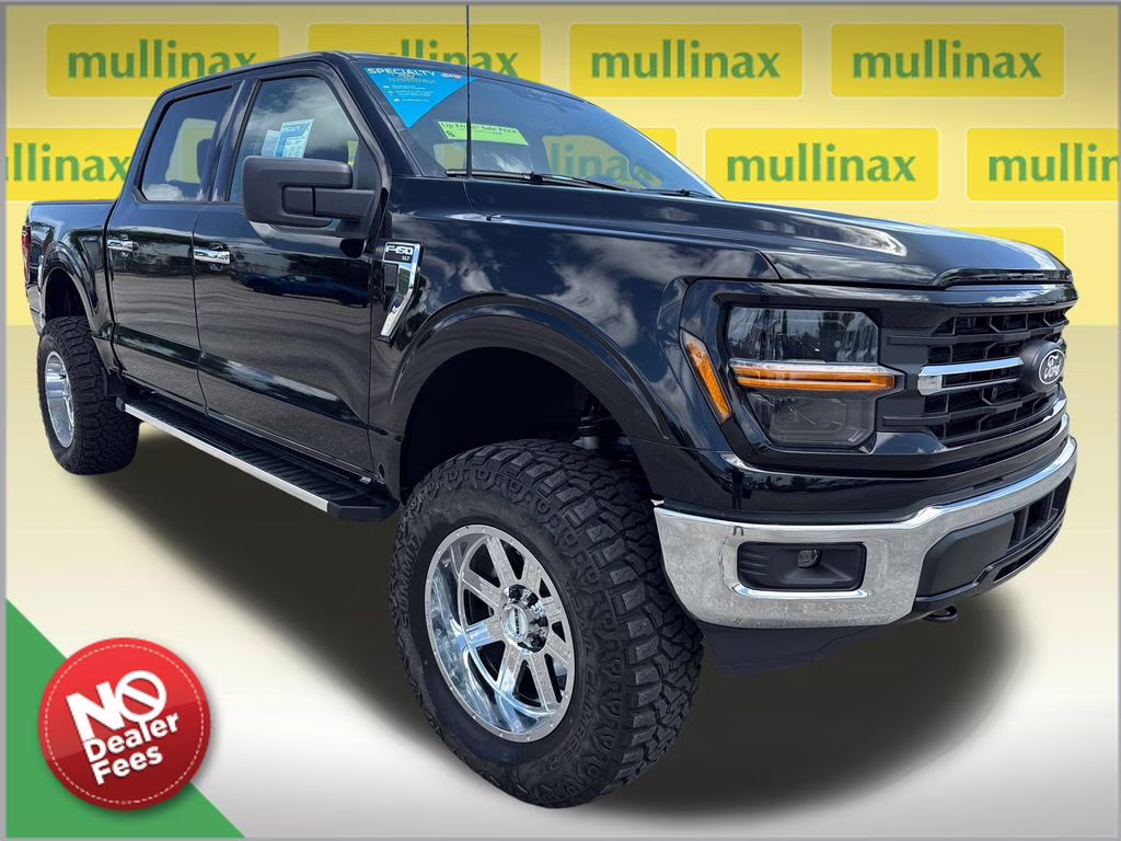 2025 Agate Black Metallic Ford F-150 XLT w/ LIFTKIT 4X4 Truck