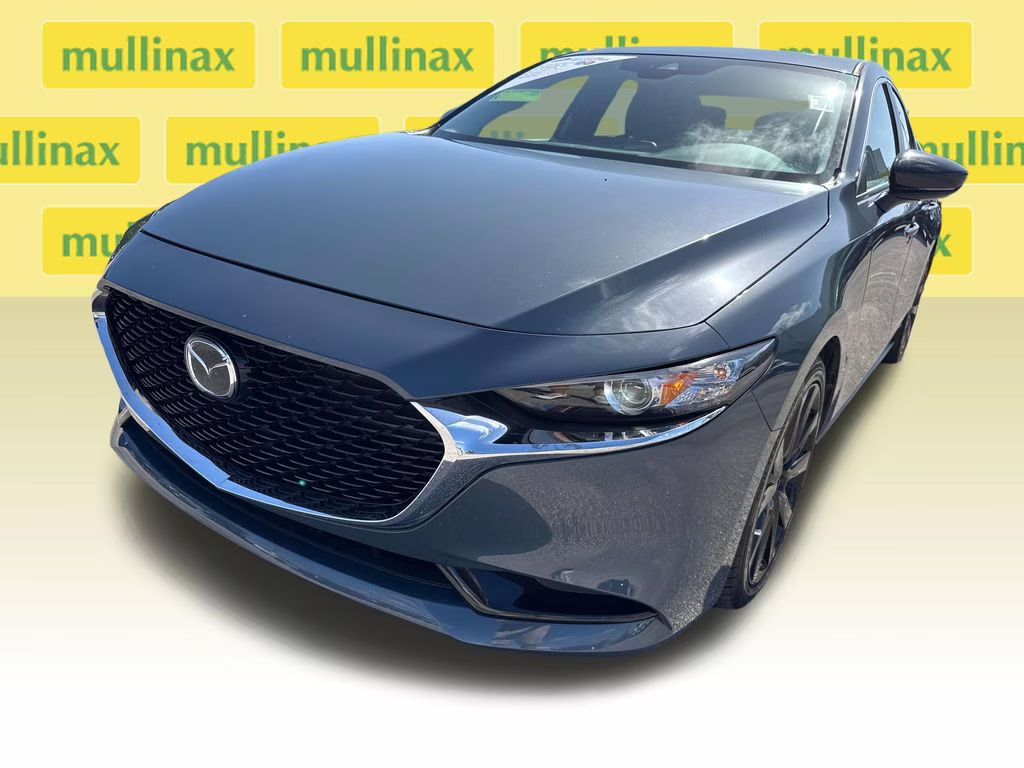 2023 Polymetal Gray Metallic Mazda Mazda3 2.5 S Carbon Edition FWD Sedan