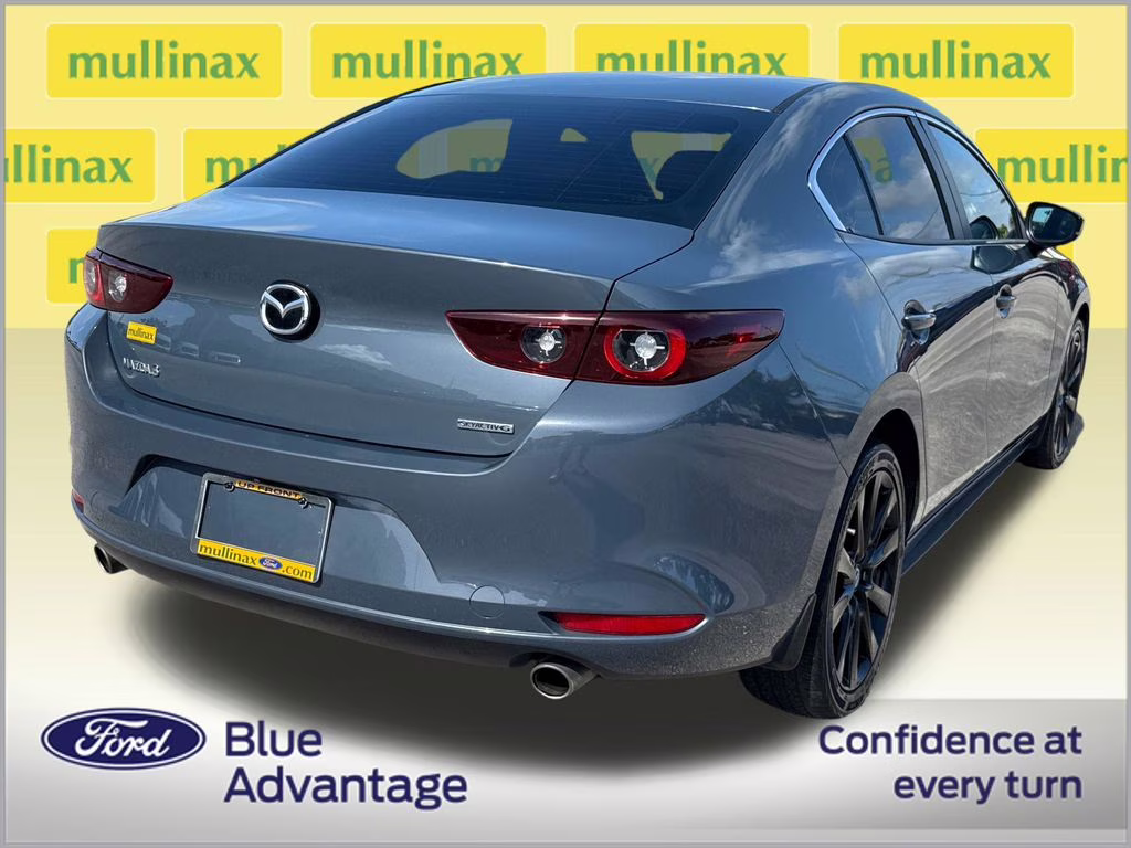 2023 Polymetal Gray Metallic Mazda Mazda3 2.5 S Carbon Edition FWD Sedan