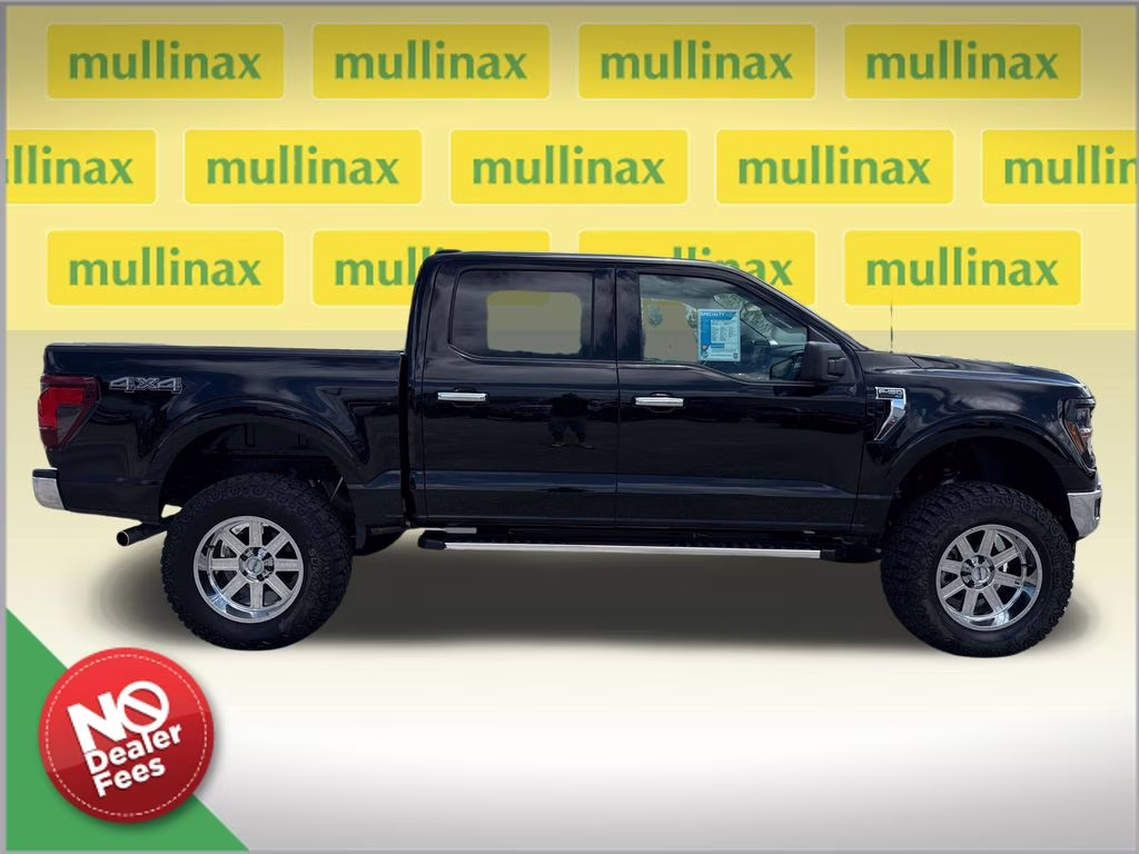 2025 Agate Black Metallic Ford F-150 XLT w/ LIFTKIT 4X4 Truck