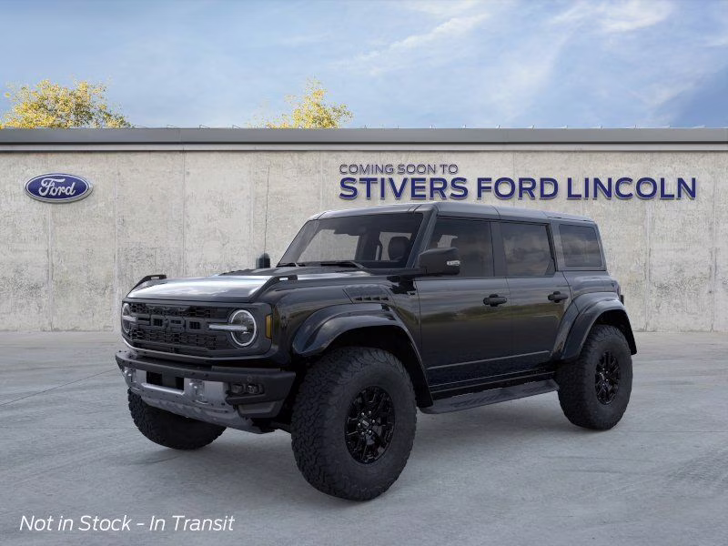 2026 Shadow Black Ford Bronco Raptor 4X4 SUV