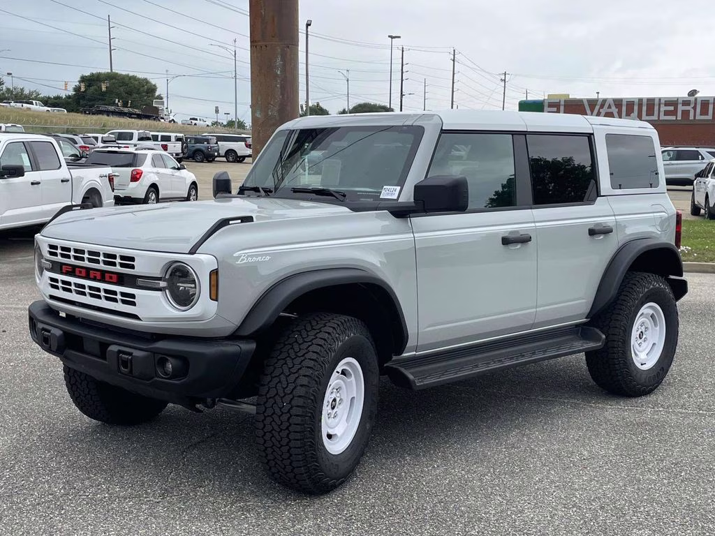 2026 Avalanche Gray Ford Bronco Heritage Edition 4X4 SUV