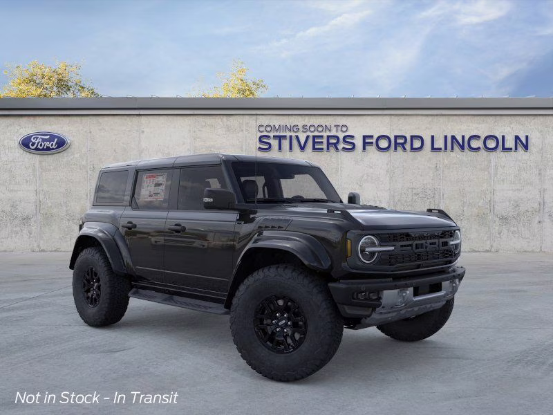 2026 Shadow Black Ford Bronco Raptor 4X4 SUV