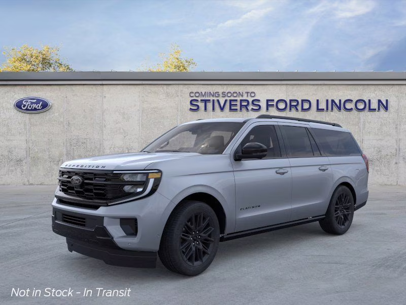 2026 Glacier Gray Metallic Tri-Coat Ford Expedition Max Platinum 4X4 SUV
