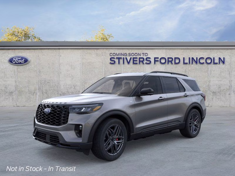 2026 Carbonized Gray Metallic Ford Explorer ST-Line RWD SUV