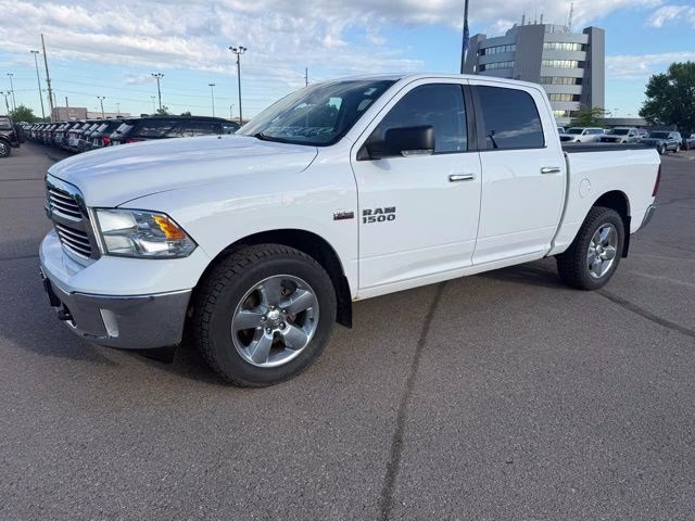 2013 Bright White Ram 1500 Big Horn 4X4 Truck