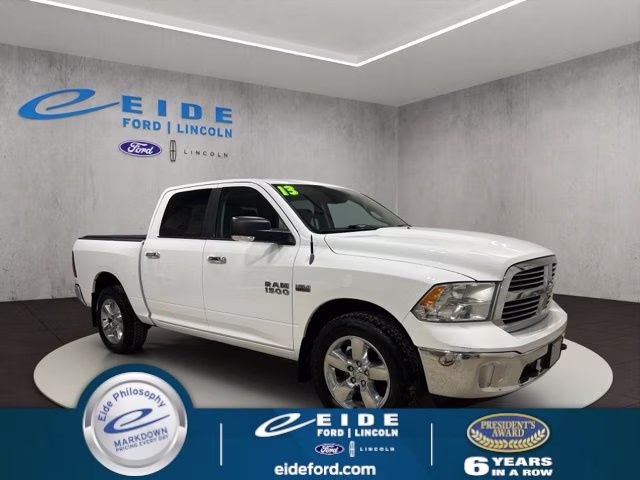 2013 Bright White Clearcoat Ram 1500 Big Horn 4X4 Truck