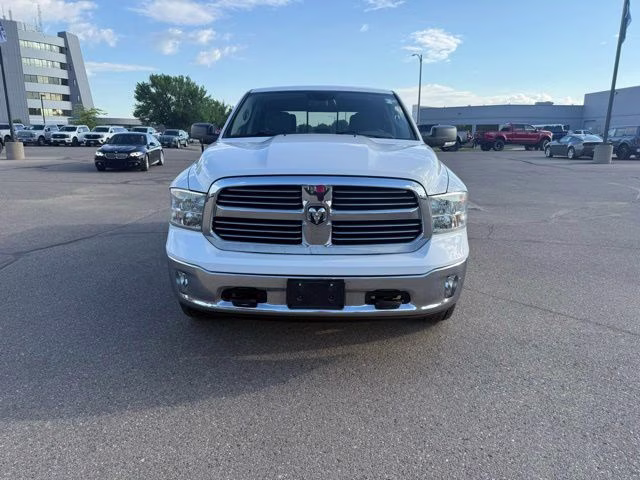 2013 Bright White Ram 1500 Big Horn 4X4 Truck