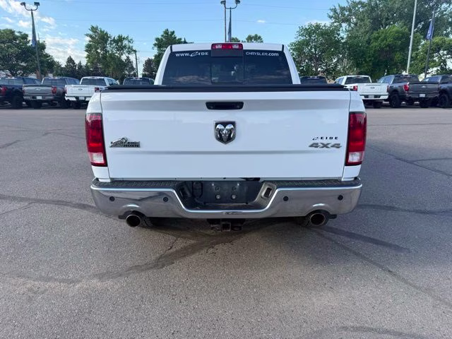 2013 Bright White Ram 1500 Big Horn 4X4 Truck