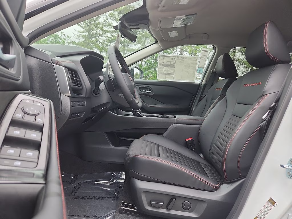 2026 Everest White Pearl Tricoat Nissan Rogue Rock Creek AWD SUV