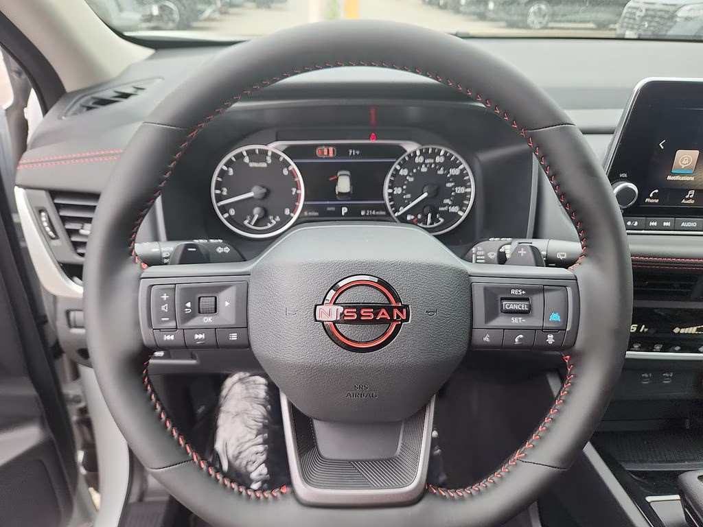 2026 Everest White Pearl Tricoat Nissan Rogue Rock Creek AWD SUV