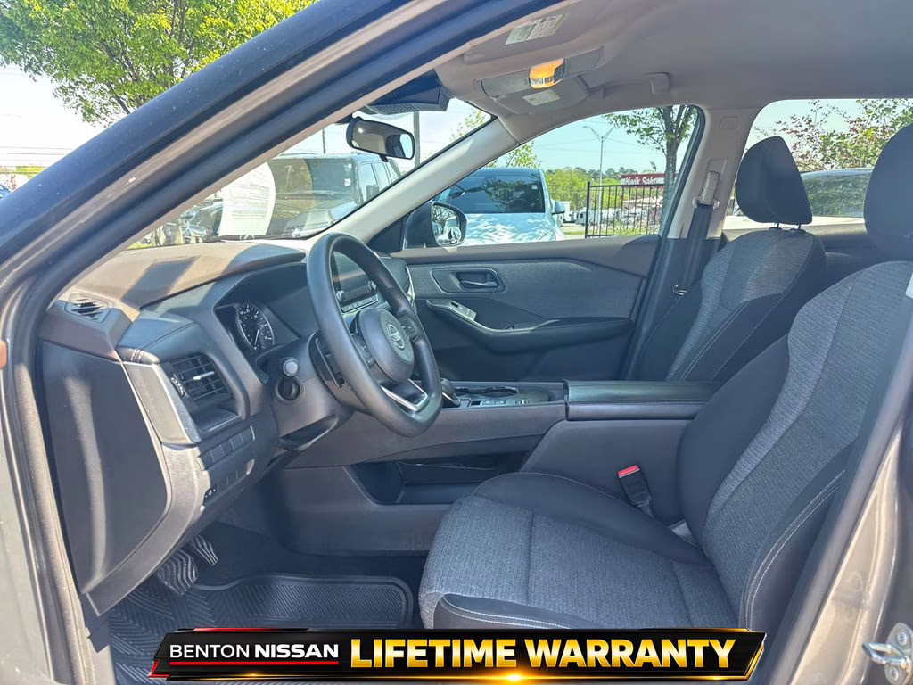 2021 Gun Metallic Nissan Rogue S FWD SUV