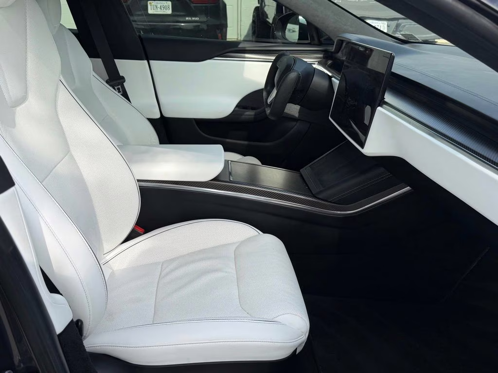 2022 Midnight Silver Metallic Tesla Model S Plaid AWD Hatchback