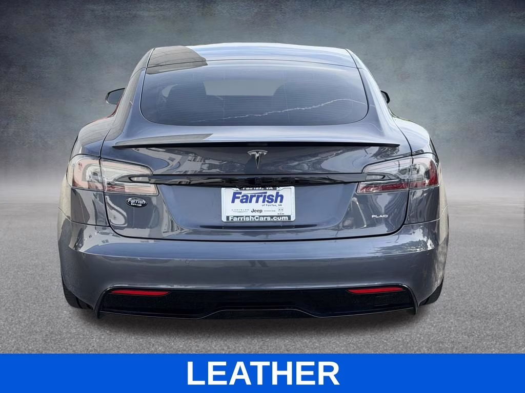 2022 Midnight Silver Metallic Tesla Model S Plaid AWD Hatchback