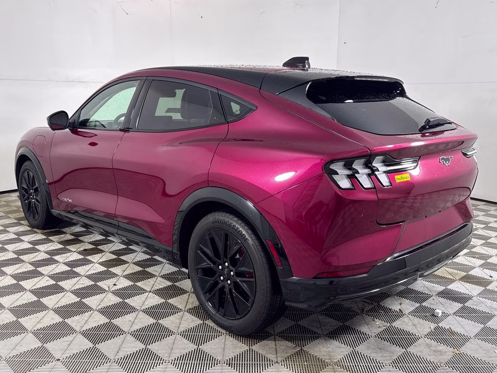 2025 Molten Magenta Metallic Tinted Clearcoat Ford Mustang Mach-E Premium AWD SUV