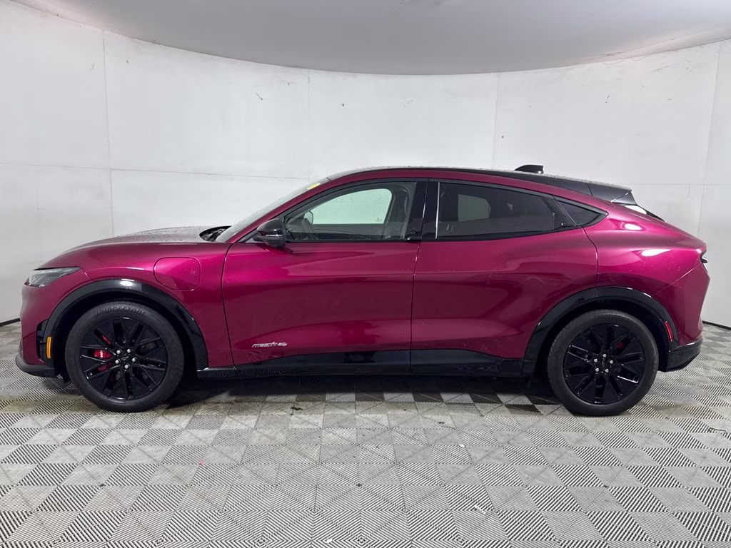 2025 Molten Magenta Metallic Tinted Clearcoat Ford Mustang Mach-E Premium AWD SUV