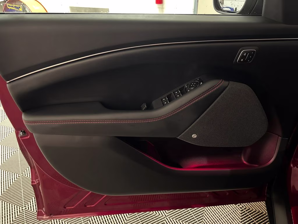 2025 Molten Magenta Metallic Tinted Clearcoat Ford Mustang Mach-E Premium AWD SUV