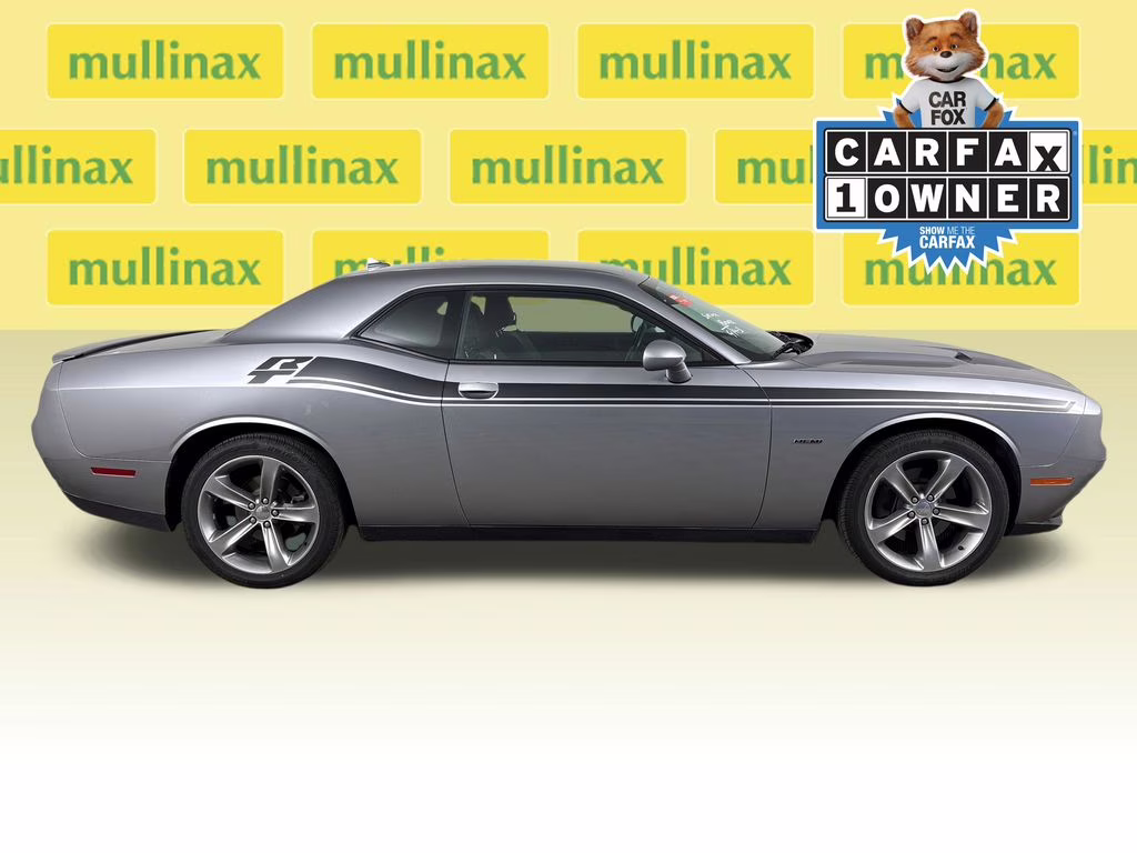 2015 Billet Silver Metallic Clearcoat Dodge Challenger R/T RWD Coupe