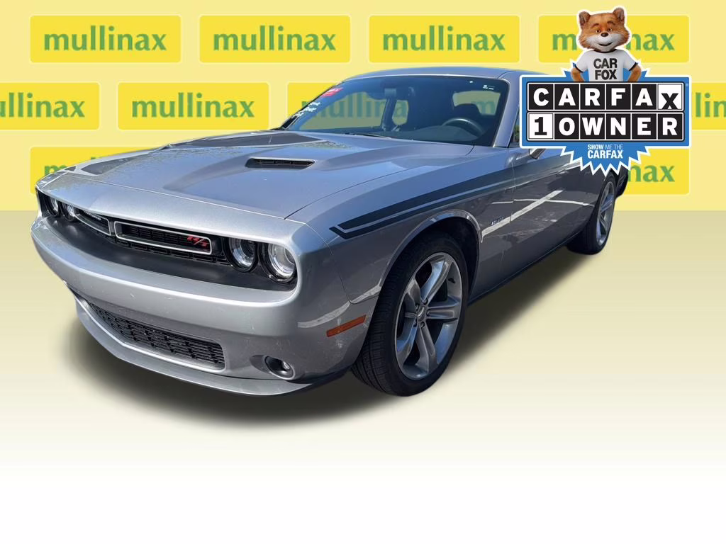 2015 Billet Silver Metallic Clearcoat Dodge Challenger R/T RWD Coupe