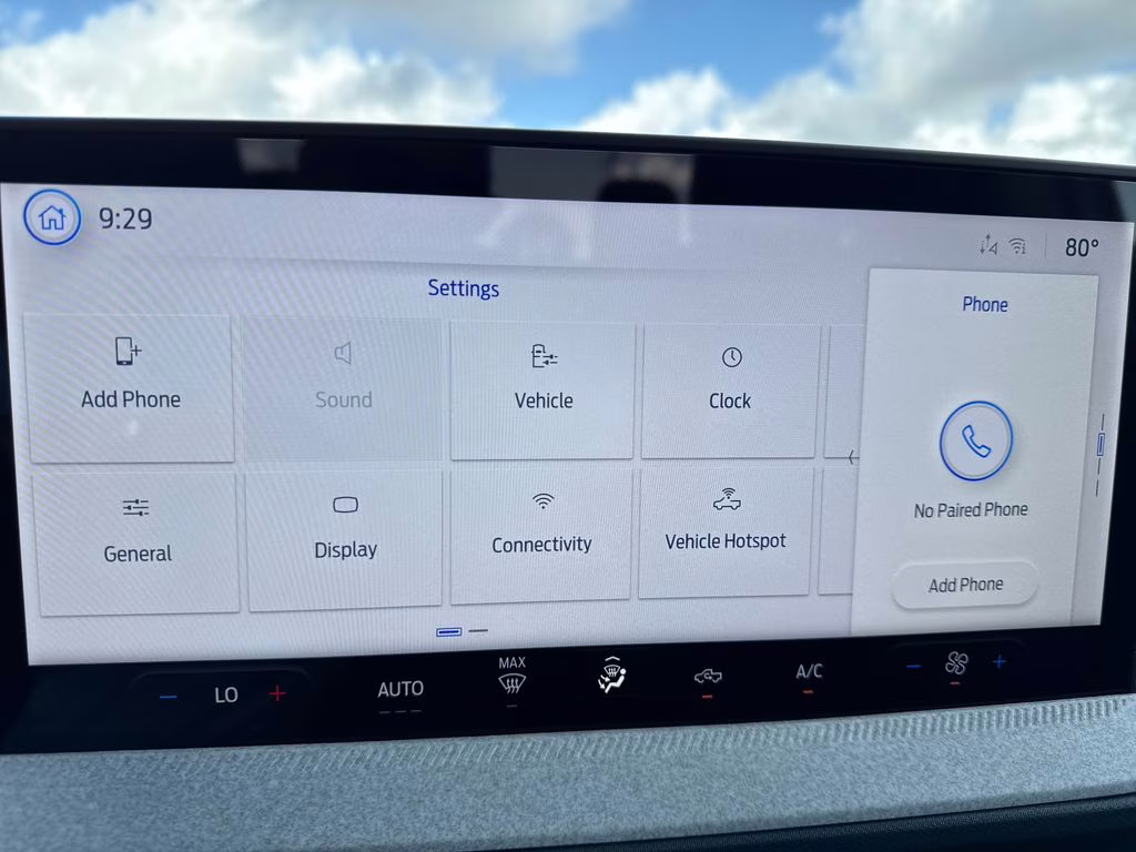 2026 Light Blue Ford Maverick XLT FWD Truck