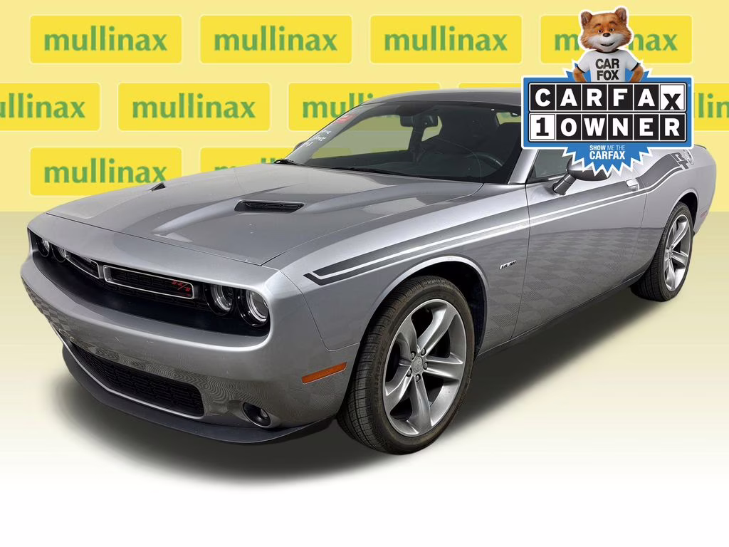 2015 Billet Silver Metallic Clearcoat Dodge Challenger R/T RWD Coupe