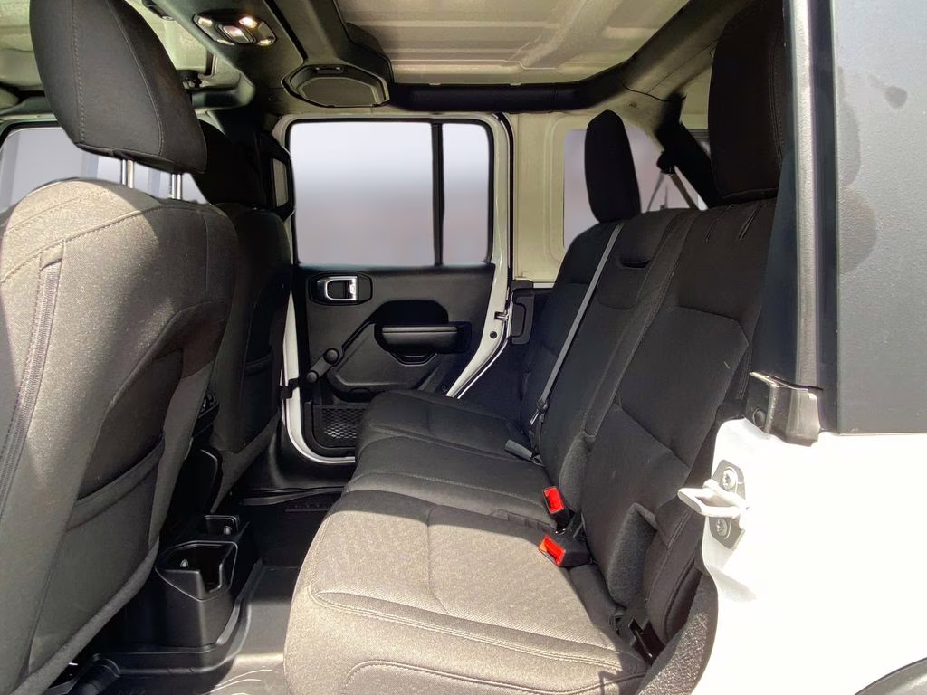 2021 Bright White Clearcoat Jeep Wrangler Unlimited Willys 4X4 SUV