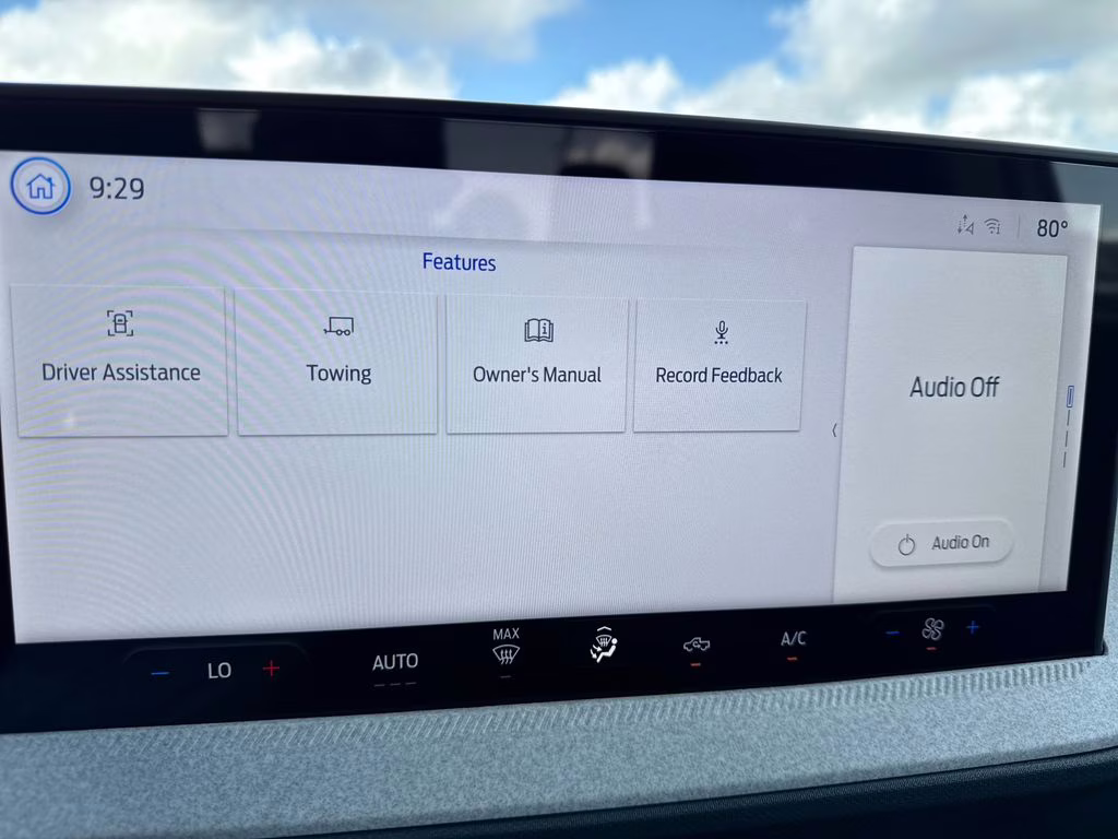 2026 Light Blue Ford Maverick XLT FWD Truck