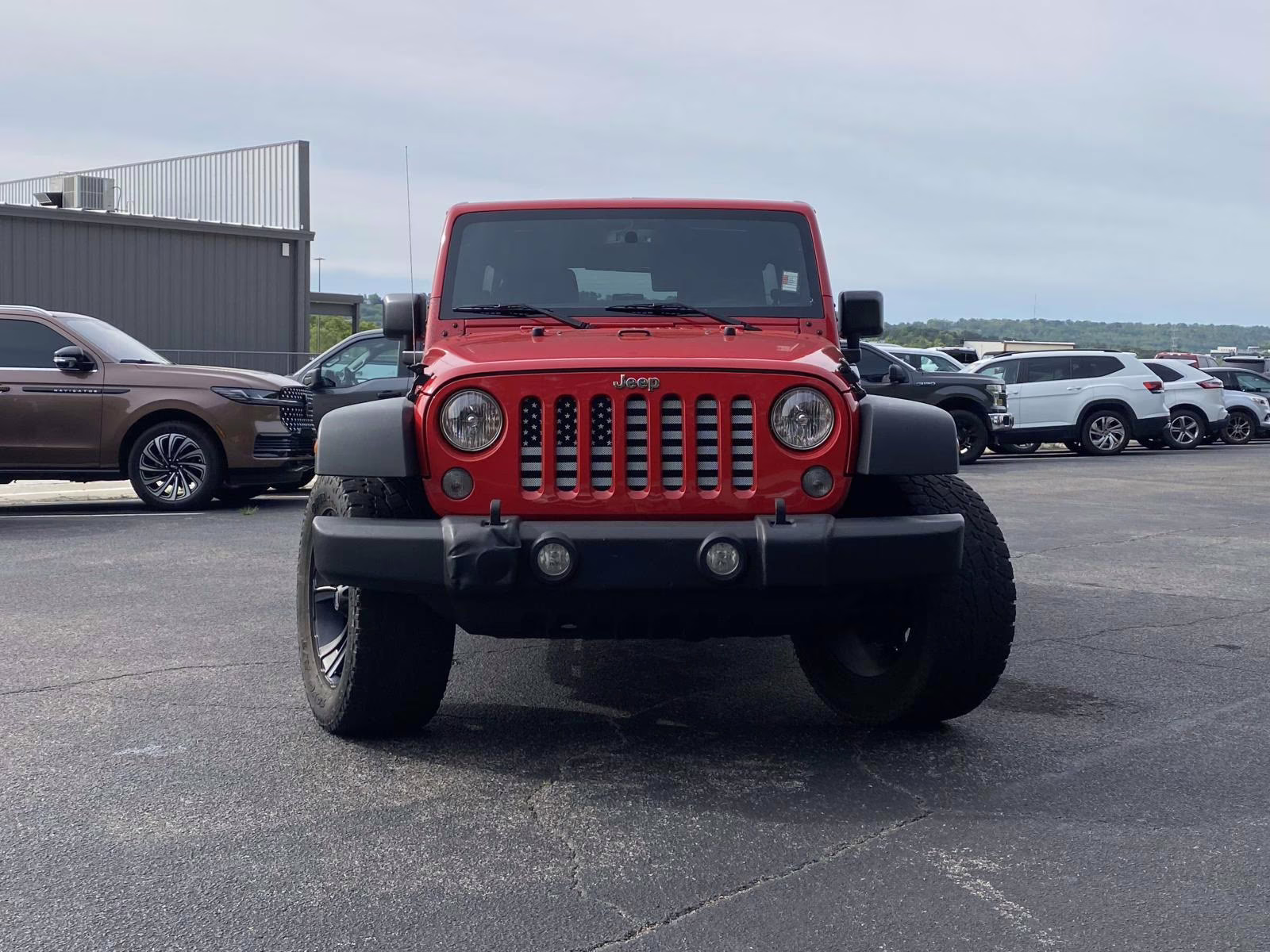 2015 Firecracker Red Clear Coat Jeep Wrangler Unlimited Rubicon 4X4 SUV