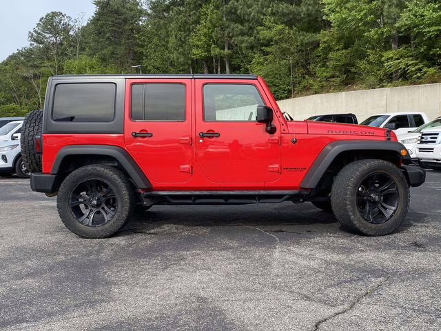 2015 Firecracker Red Clear Coat Jeep Wrangler Unlimited Rubicon 4X4 SUV