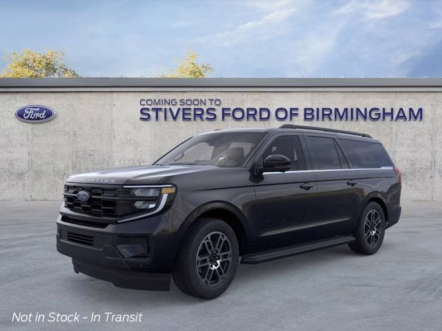 2026 Agate Black Metallic Ford Expedition Max Active 4X4 SUV