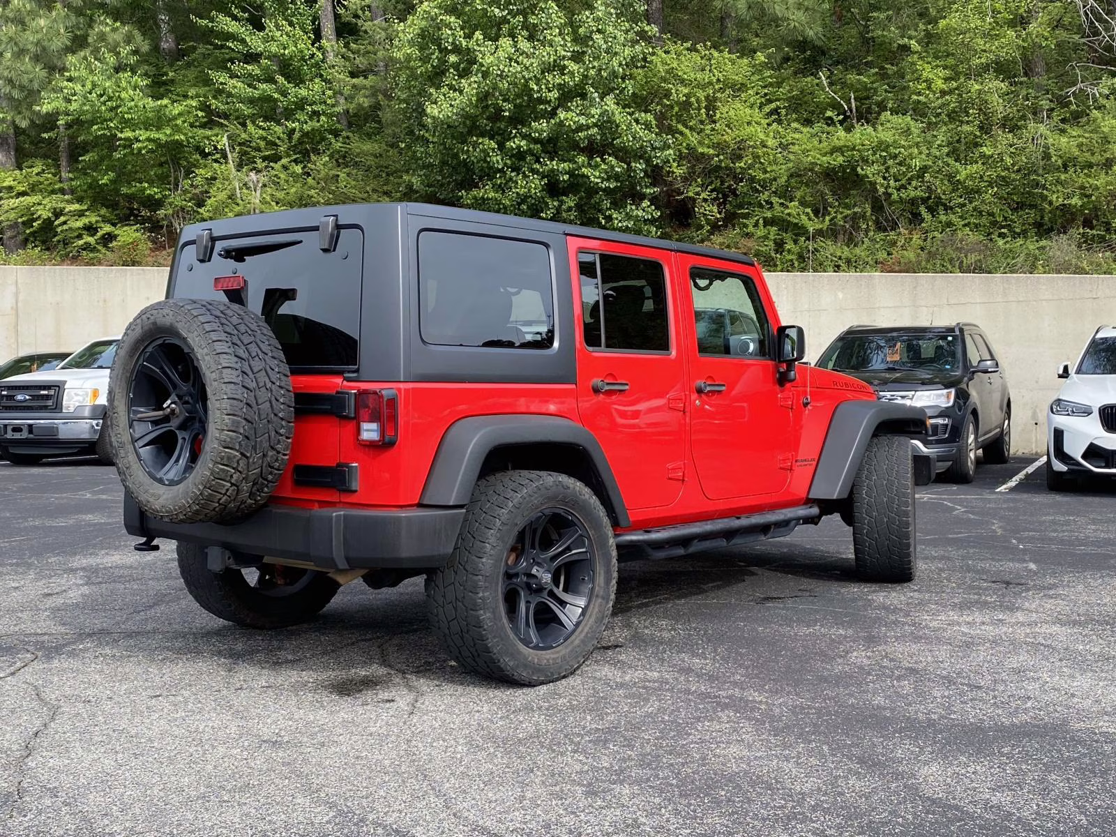 2015 Firecracker Red Clear Coat Jeep Wrangler Unlimited Rubicon 4X4 SUV