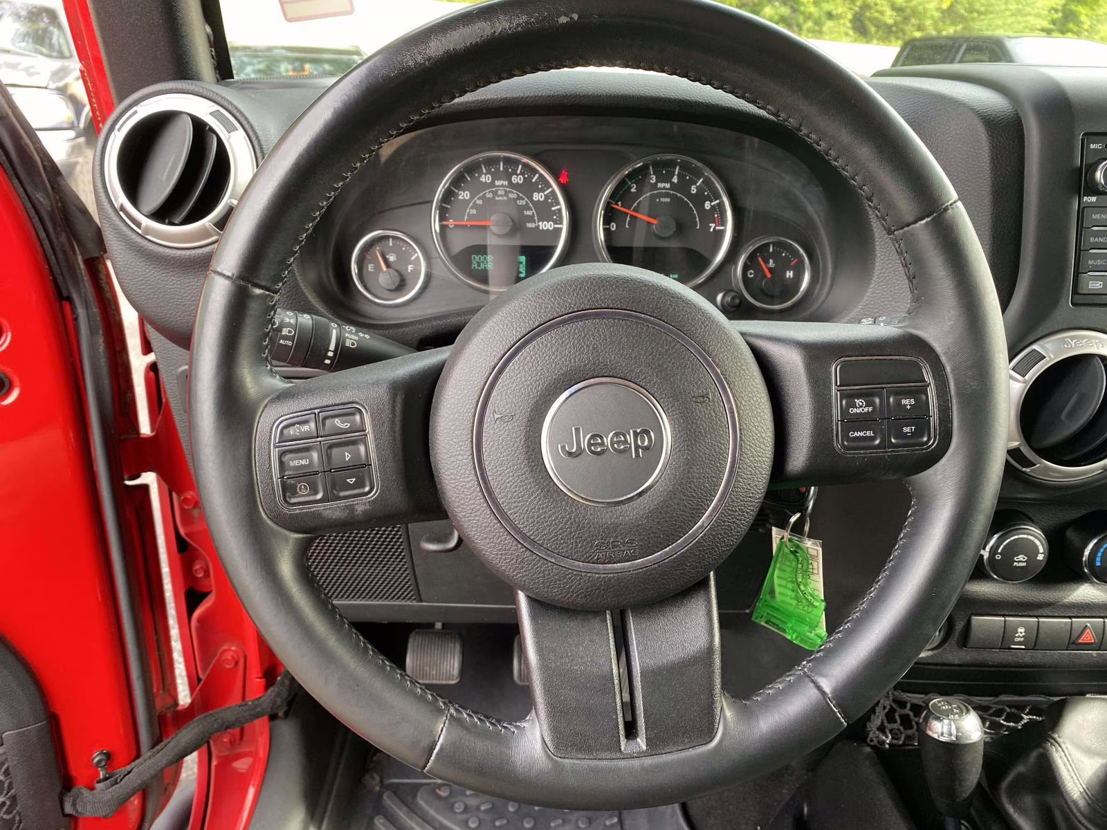 2015 Firecracker Red Clear Coat Jeep Wrangler Unlimited Rubicon 4X4 SUV