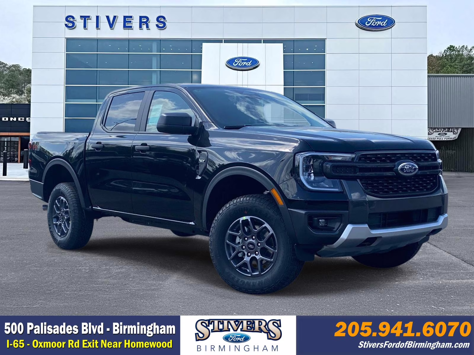 2026 Shadow Black Ford Ranger XLT 4X4 Truck