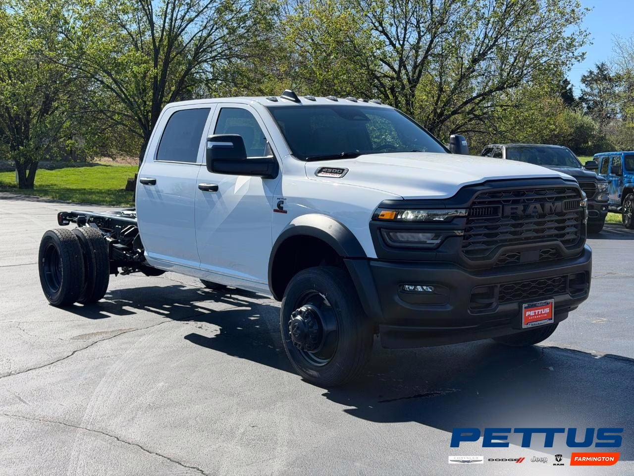 2026 Bright White Clearcoat Ram 5500HD Tradesman 4X4 Truck