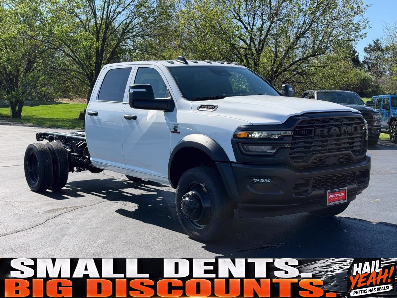 2026 Bright White Clearcoat Ram 5500HD Tradesman 4X4 Truck
