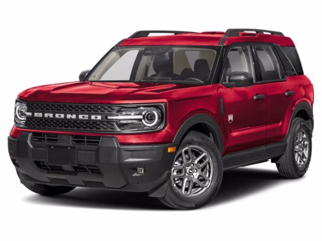 2026 Ruby Red Metallic Tinted Clearcoat Ford Bronco Sport Big Bend 4X4 SUV