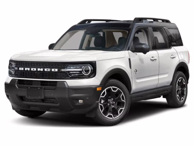 2026 Oxford White Ford Bronco Sport Outer Banks 4X4 SUV