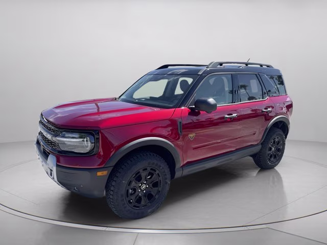 2026 Ruby Red Metallic Tinted Clearcoat Ford Bronco Sport Badlands 4X4 SUV