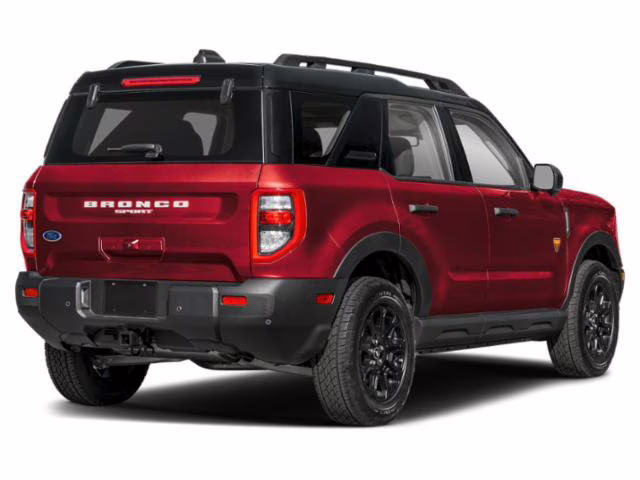 2026 Ruby Red Metallic Tinted Clearcoat Ford Bronco Sport Badlands 4X4 SUV