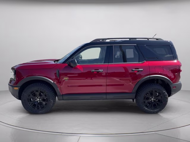 2026 Ruby Red Metallic Tinted Clearcoat Ford Bronco Sport Badlands 4X4 SUV