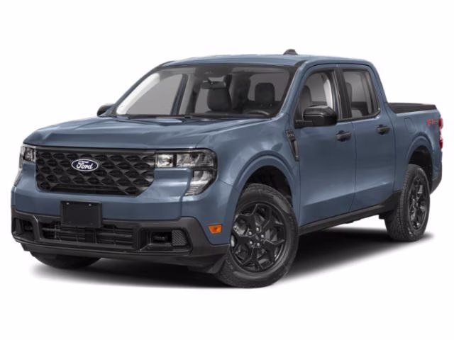 2026 Azure Gray Metallic Tri-Coat Ford Maverick XLT FWD Truck