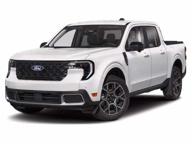 2026 Space White Metallic Ford Maverick LARIAT AWD Truck
