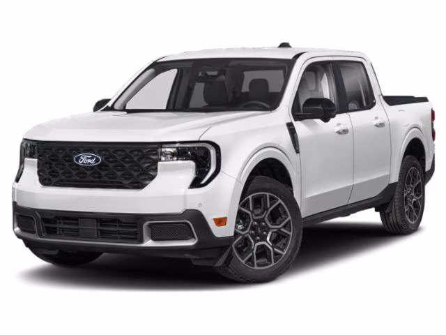 2026 Space White Metallic Ford Maverick LARIAT AWD Truck