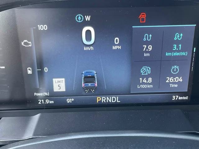 2026 Light Blue Ford Maverick LARIAT AWD Truck