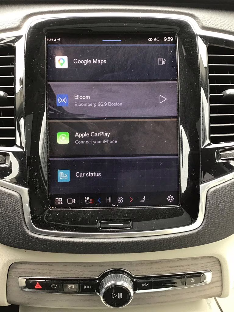 2024 Blue Volvo XC90 B6 Plus Bright Theme AWD SUV