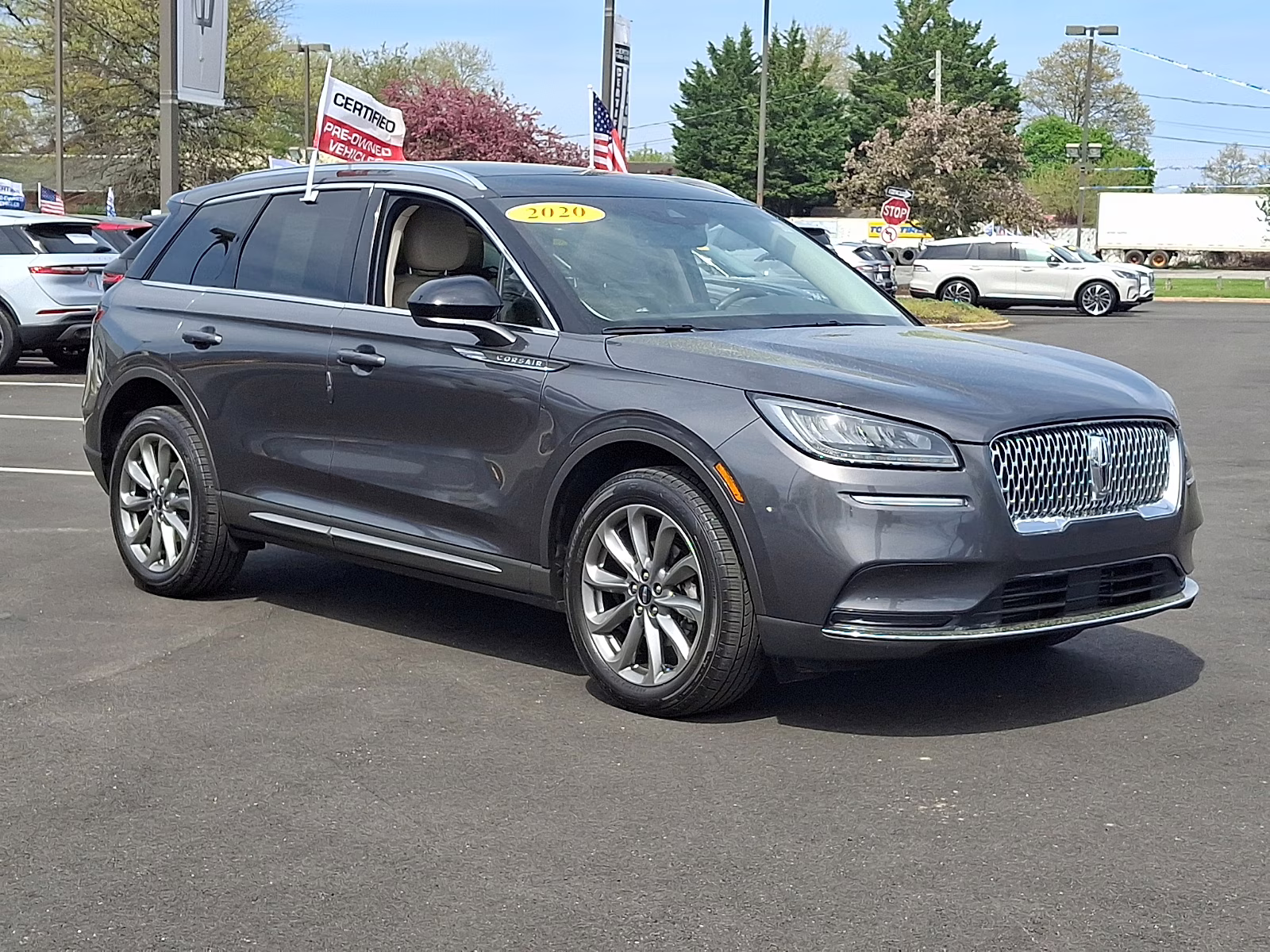 2020 Magnetic Gray Lincoln Corsair Standard AWD