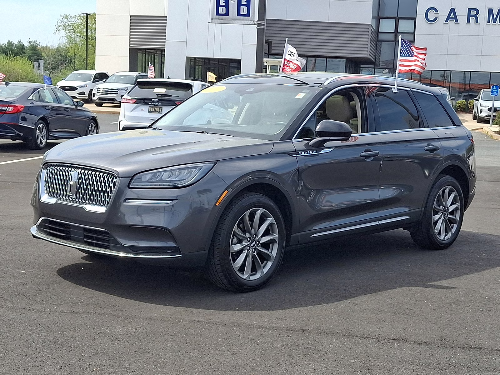 2020 Magnetic Gray Lincoln Corsair Standard AWD