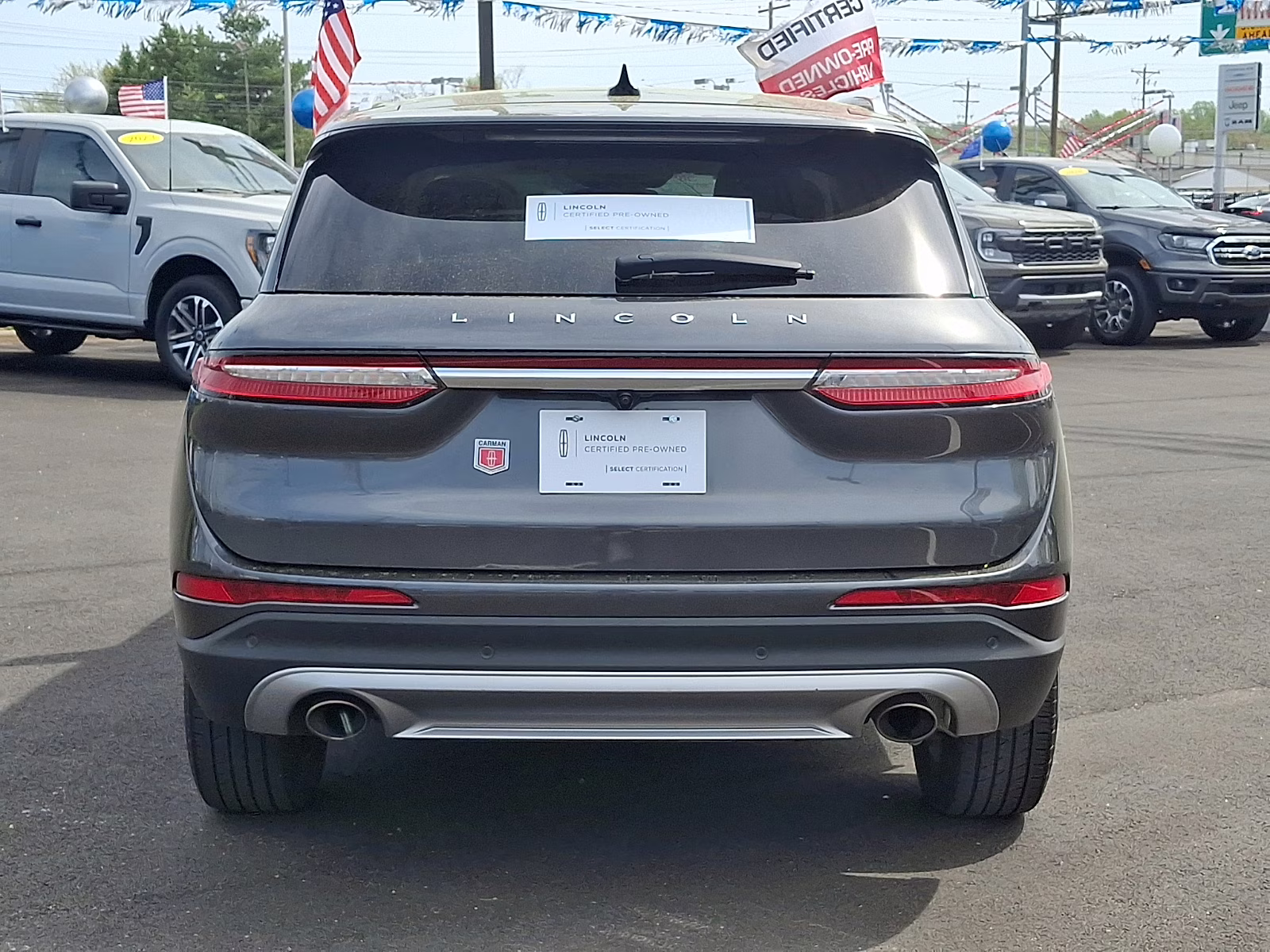 2020 Magnetic Gray Lincoln Corsair Standard AWD